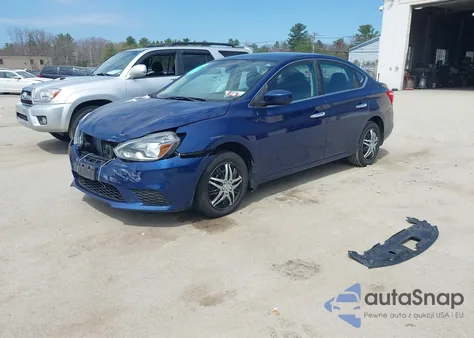 2016 Nissan Sentra Sv z USA, uszkodzony, nr VIN 3N1AB7AP1GY310468